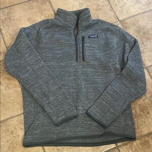 Patagonia Heathered Gray Pullover